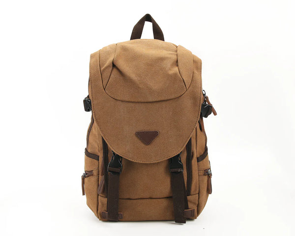 Eagle Unisex Canvas Backpack Large School Shoulder Bag Rucksack