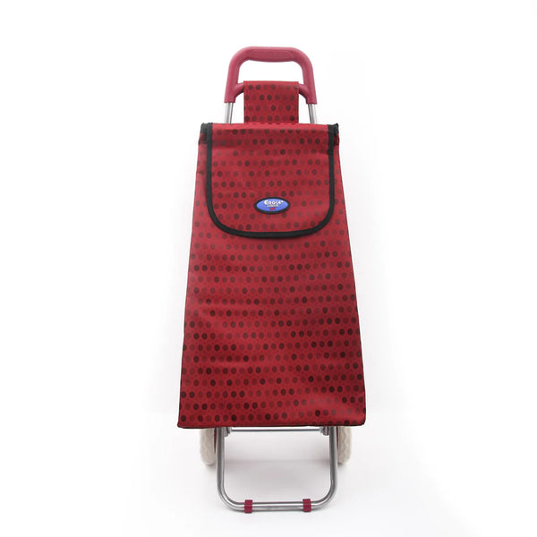 ST - 75 Eagle London 2 Wheels Polka Dot Shopping Trolley